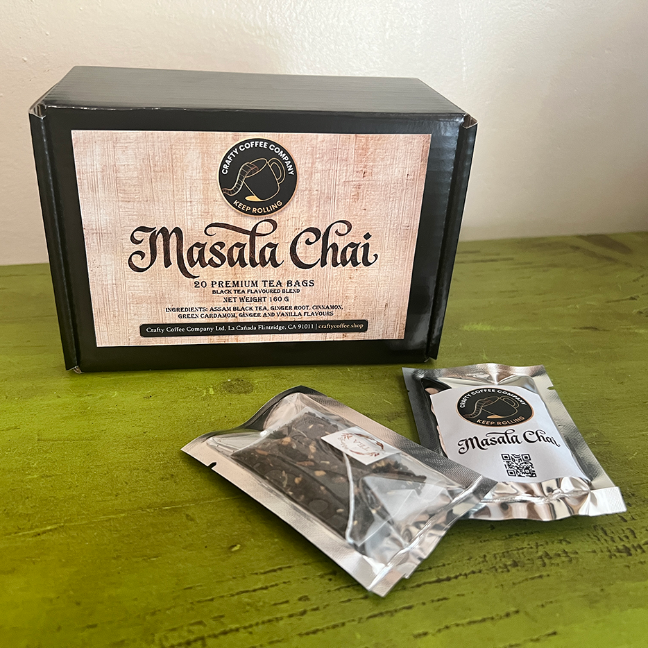 Masala Chai - 20-Count Tea Bags (Early Adopter Plan)