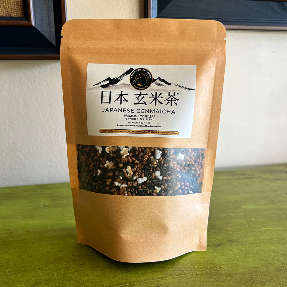 Japanese Genmaicha - Loose Leaf (4 oz)