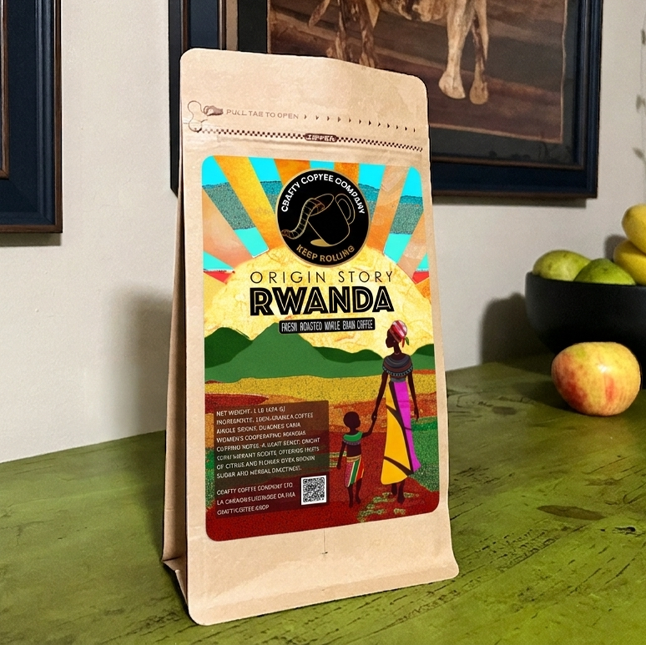 Origin Story Rwanda - Whole Bean (1 lb)